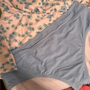 True Craft Blue Floral Bikini